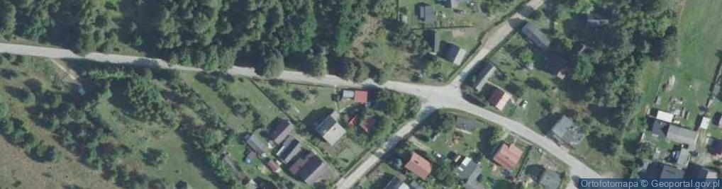 Zdjęcie satelitarne Nadziejów (województwo świętokrzyskie)