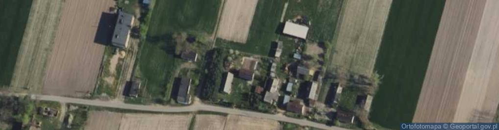 Zdjęcie satelitarne Nagórki (województwo łódzkie)