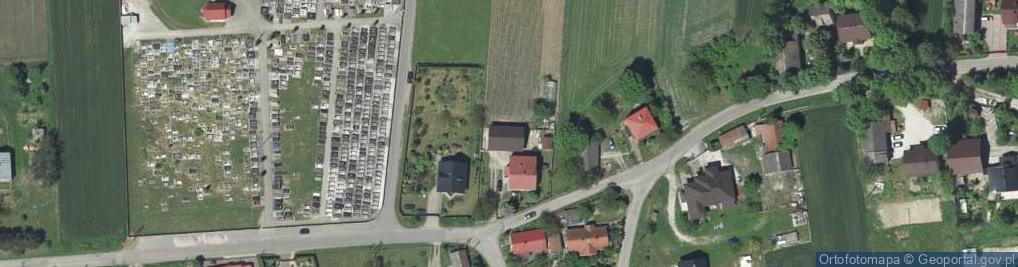 Zdjęcie satelitarne Niedźwiedź (powiat krakowski)