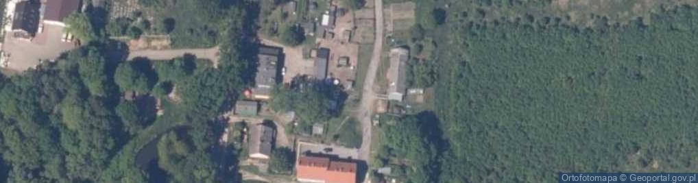 Zdjęcie satelitarne Niekładź