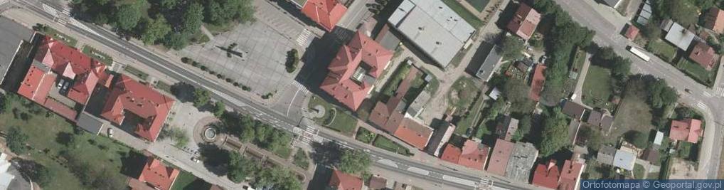 Zdjęcie satelitarne Nisko