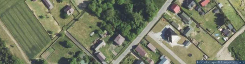 Zdjęcie satelitarne Nowa Wieś (gmina Dąbrowa Zielona)