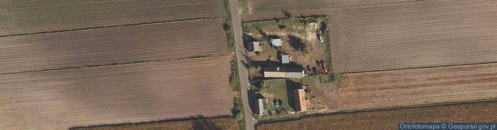 Zdjęcie satelitarne Nowa Wieś (gmina Lubień Kujawski)