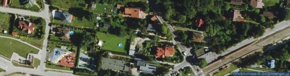 Zdjęcie satelitarne Nowa Wieś (gmina Sienno)