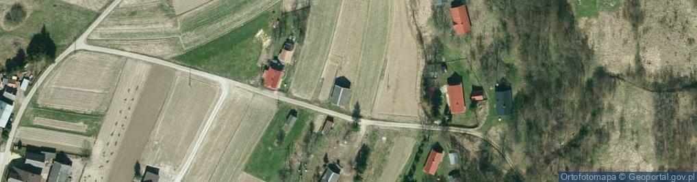 Zdjęcie satelitarne Nowa Wieś (powiat krośnieński)
