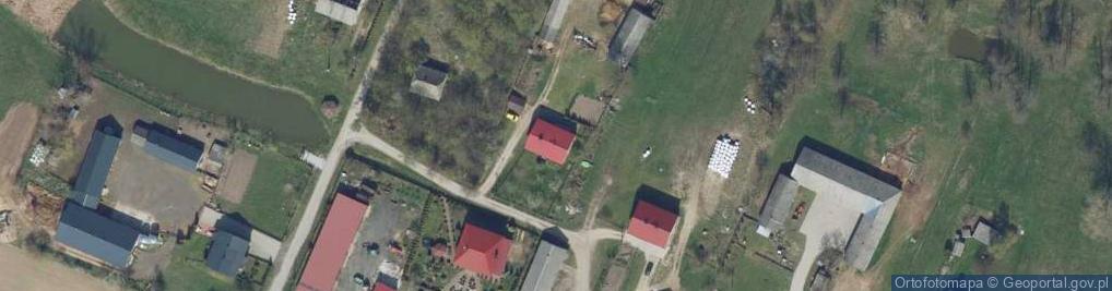 Zdjęcie satelitarne Nowe Zakrzewo (województwo podlaskie)