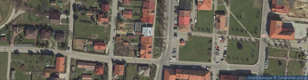 Zdjęcie satelitarne Nowy Wiśnicz