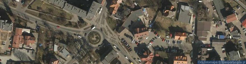 Zdjęcie satelitarne Oborniki Śląskie