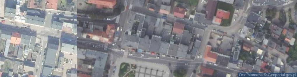 Zdjęcie satelitarne Oborniki