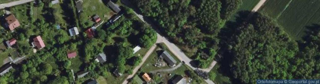 Zdjęcie satelitarne Obryte (powiat ostrowski)