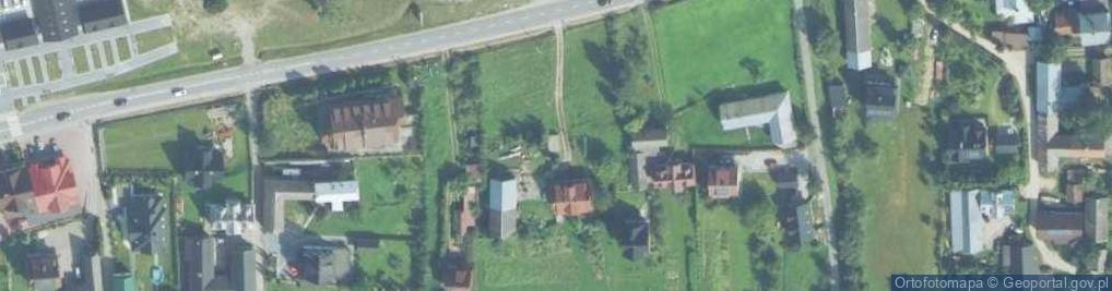 Zdjęcie satelitarne Ochotnica Dolna