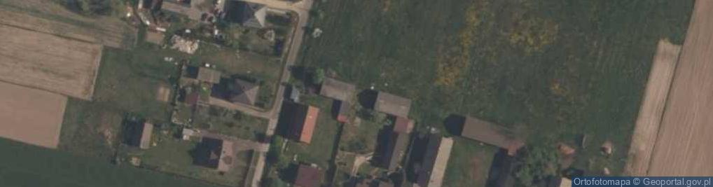 Zdjęcie satelitarne Okupniki (województwo łódzkie)