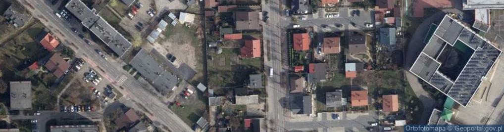 Zdjęcie satelitarne Osiedle Konopnickiej (Bełchatów)