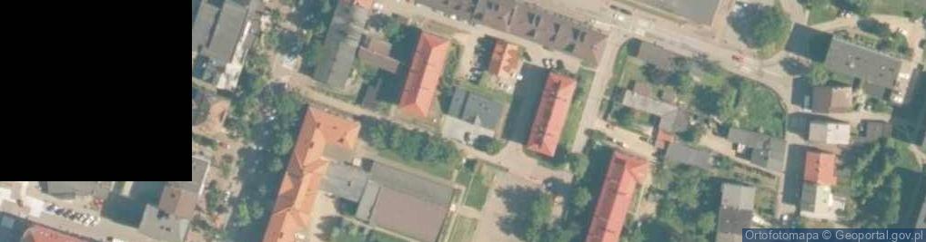 Zdjęcie satelitarne Osiedle Śródmieście (Chrzanów)