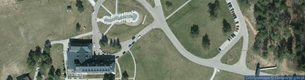 Zdjęcie satelitarne Ośrodek Narciarski Arłamów