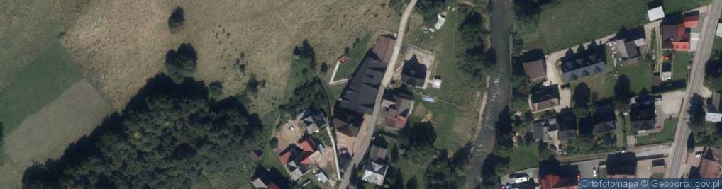 Zdjęcie satelitarne Ośrodek Narciarsko-Rekreacyjny Harenda