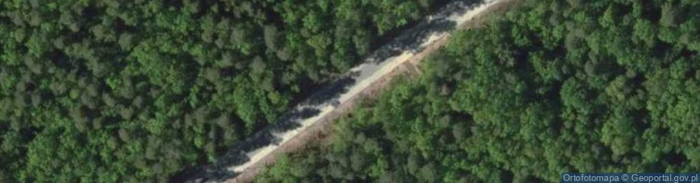 Zdjęcie satelitarne Ośrodek Turystyki Wodnej PTTK U Andrzeja - Jezioro Nidzkie