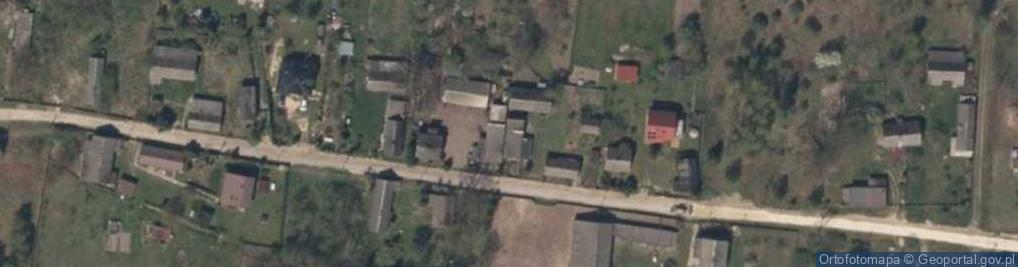 Zdjęcie satelitarne Ostoja (województwo łódzkie)