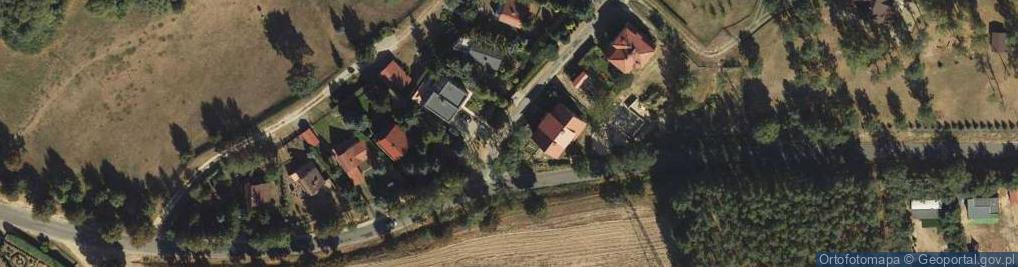 Zdjęcie satelitarne Ostrówce