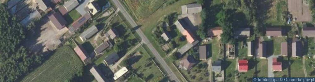 Zdjęcie satelitarne Oświęcim (województwo wielkopolskie)