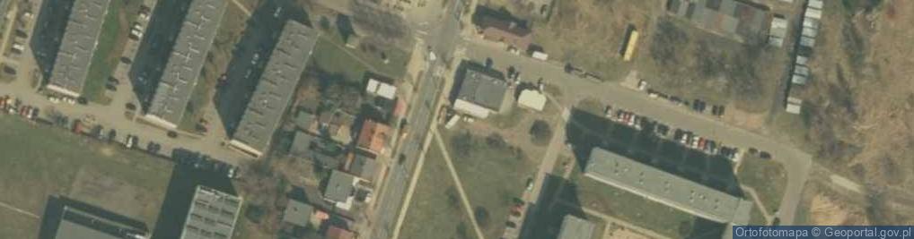 Zdjęcie satelitarne Ozorków