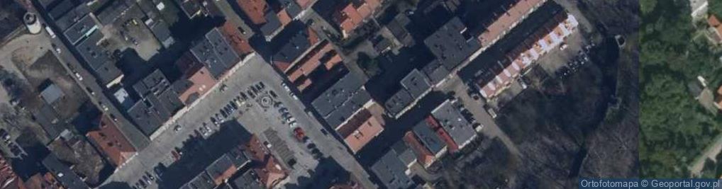 Zdjęcie satelitarne Paczków