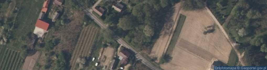 Zdjęcie satelitarne Paplin (województwo łódzkie)