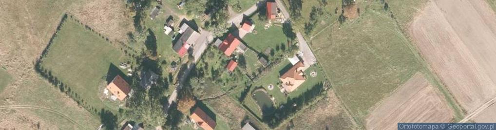 Zdjęcie satelitarne Paprotki (województwo dolnośląskie)