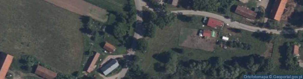 Zdjęcie satelitarne Paprotki (województwo warmińsko-mazurskie)