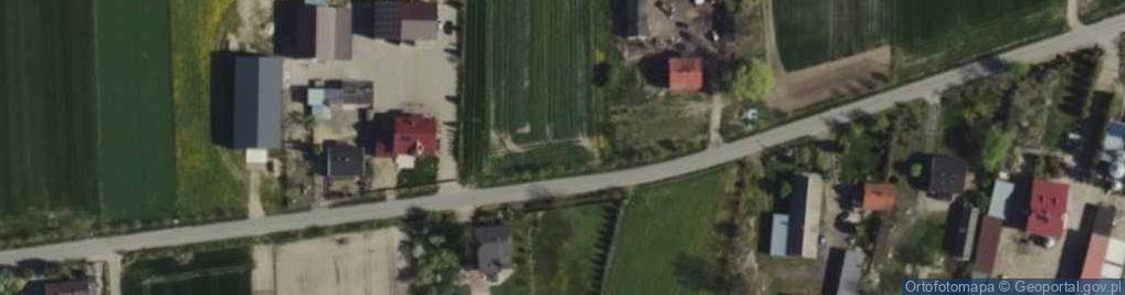 Zdjęcie satelitarne Pawlikowice (powiat kutnowski)