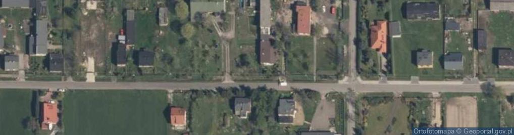 Zdjęcie satelitarne Pawlikowice (powiat pabianicki)