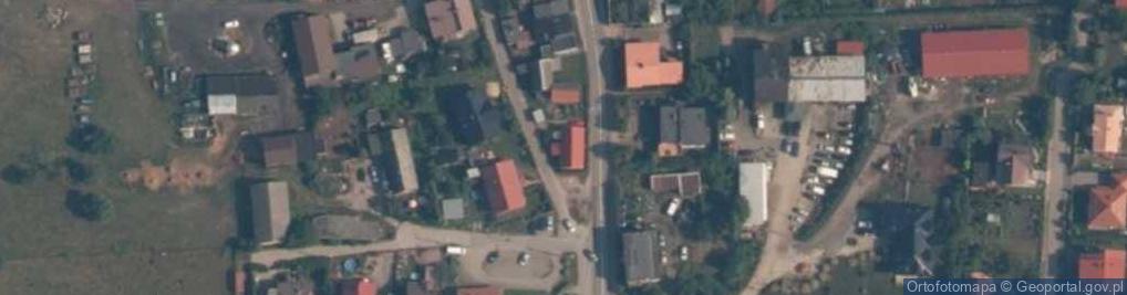 Zdjęcie satelitarne Pierwoszyno
