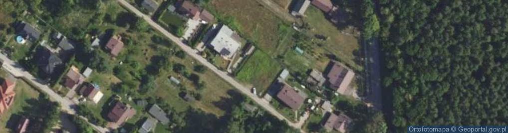 Zdjęcie satelitarne Pilawa (powiat piaseczyński)