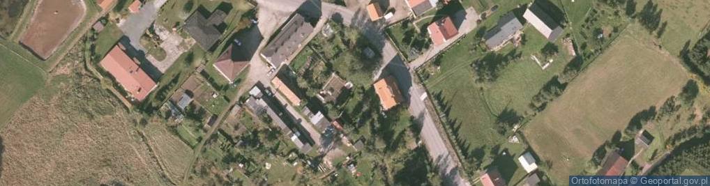 Zdjęcie satelitarne Pisarzowice (powiat kamiennogórski)