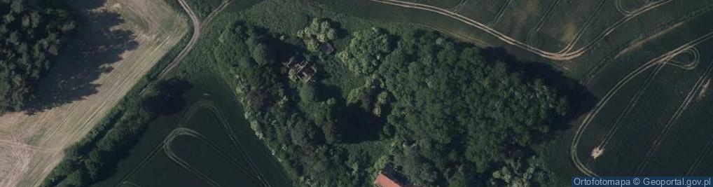 Zdjęcie satelitarne Podbiele (województwo lubuskie)