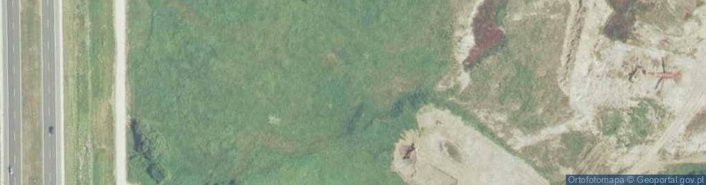 Zdjęcie satelitarne Podzamcze Chęcińskie
