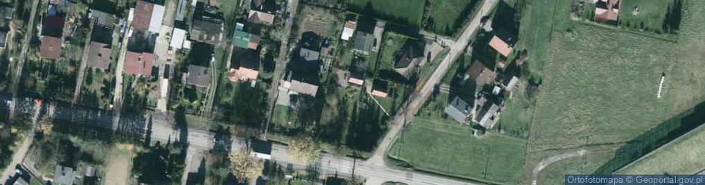 Zdjęcie satelitarne Pogórze (województwo śląskie)