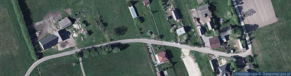 Zdjęcie satelitarne Popiel (województwo lubelskie)