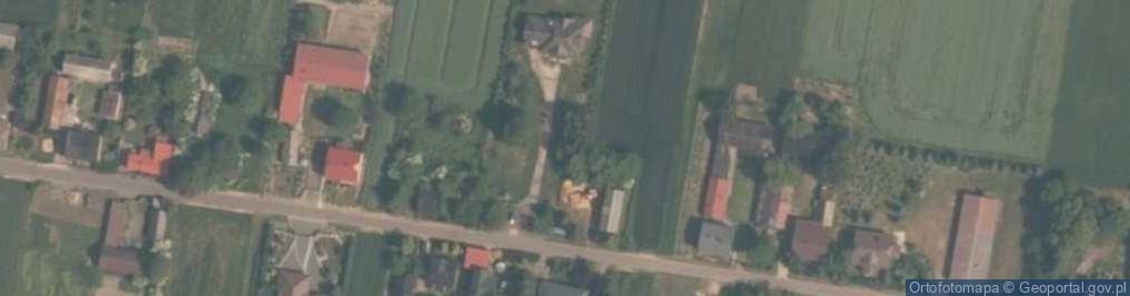 Zdjęcie satelitarne Popień (gmina Rogów)