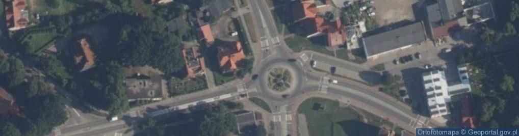Zdjęcie satelitarne Prabuty