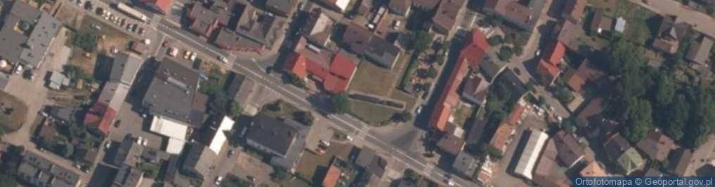 Zdjęcie satelitarne Praszka