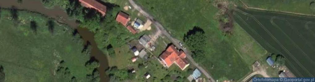 Zdjęcie satelitarne Prętławki
