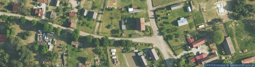 Zdjęcie satelitarne Przeborowo