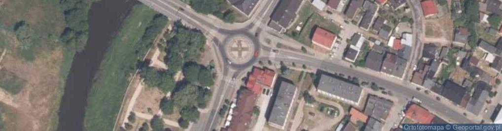 Zdjęcie satelitarne Przedbórz