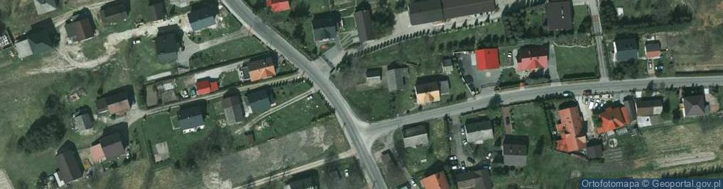 Zdjęcie satelitarne Przeginia Duchowna