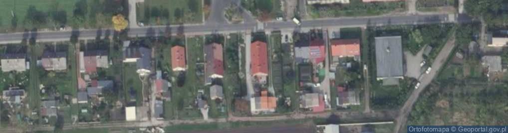Zdjęcie satelitarne Przybroda