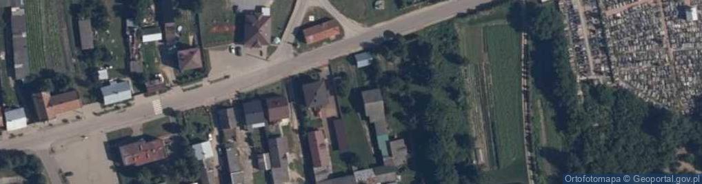 Zdjęcie satelitarne Przybyszew (województwo mazowieckie)