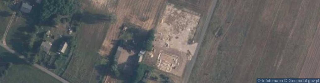 Zdjęcie satelitarne Przychód (powiat gostyniński)