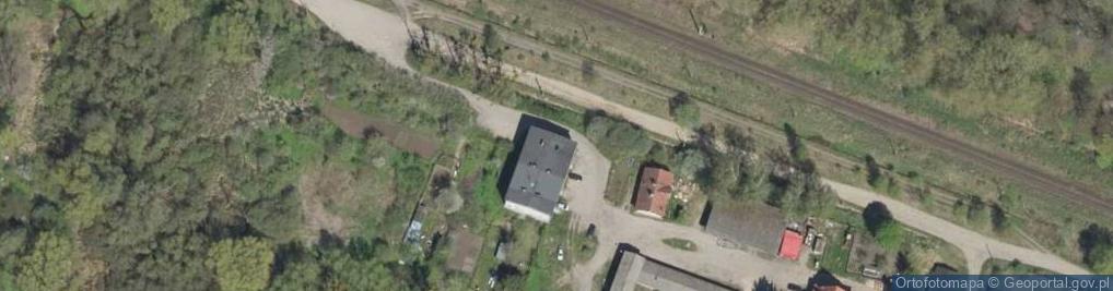 Zdjęcie satelitarne Przystań Miejskiego Ośrodka Sportu i Rekreacji - Jezioro Niegocin