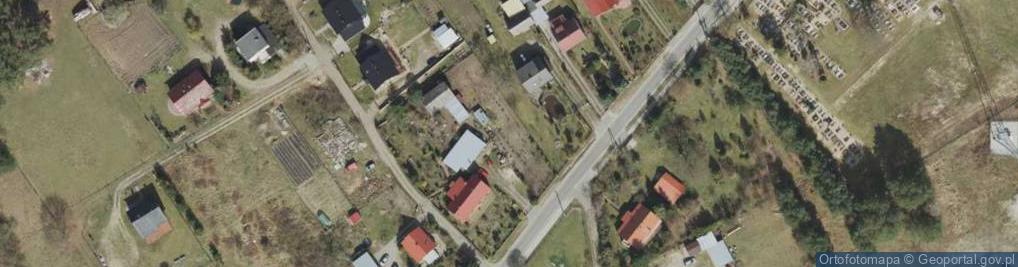 Zdjęcie satelitarne Przytok (województwo lubuskie)